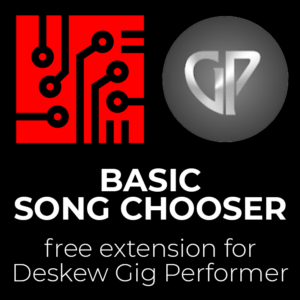 Basic Song Chooser for Gig Performer